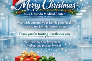 Merry Christmas from Lukundo Medical Center 🎄