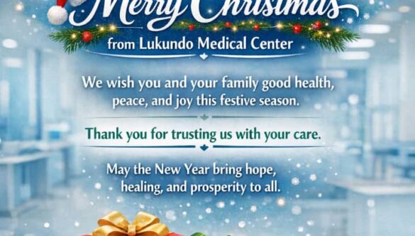 Merry Christmas from Lukundo Medical Center 🎄